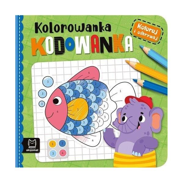 Aksjomat Koloruj i odkrywaj Kolorowanka kodowanka 39136