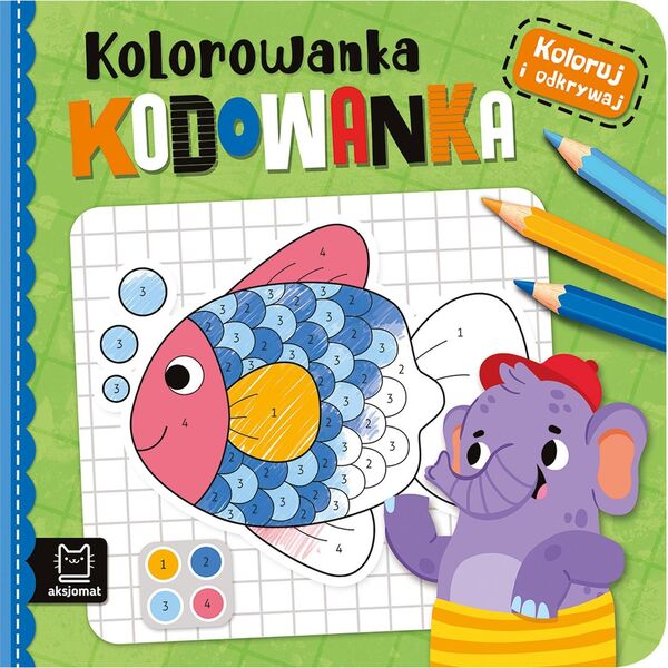 Aksjomat Koloruj i odkrywaj Kolorowanka kodowanka 39136