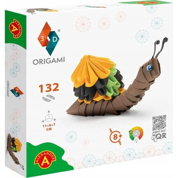 Alexander Alexander Kreatywne Origami 3D ŚLIMAK  2830