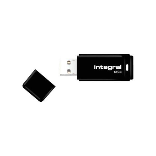 Pendrive Integral Black, 64 GB  (INFD64GBBLK)