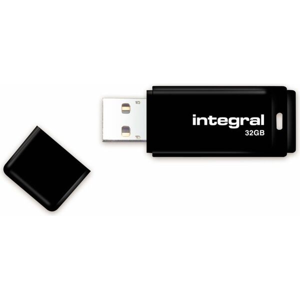 Pendrive Integral Black, 32 GB  (INFD32GBBLK)