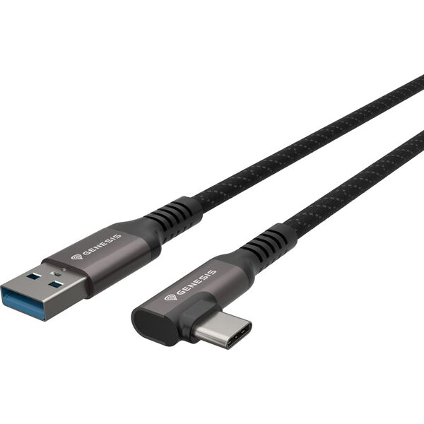 Kabel USB Genesis USB-A - USB-C 3 m Czarny (NVC-2220)