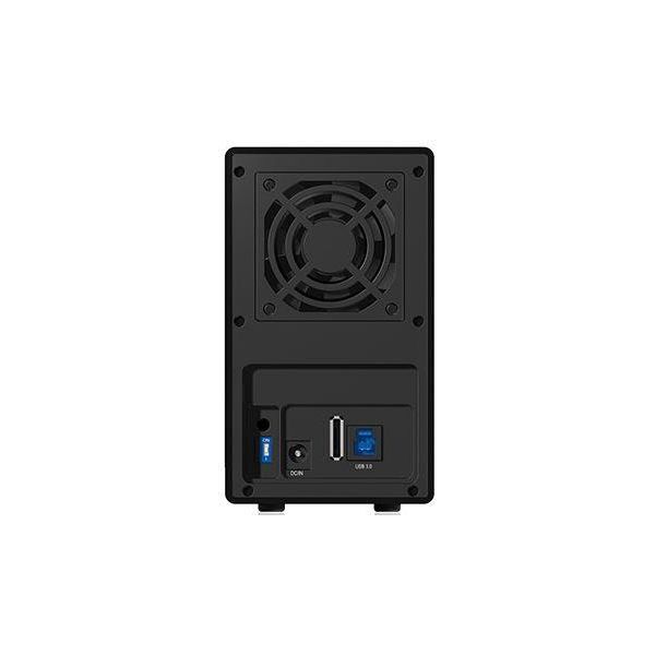 Kieszeń Icy Box 2x3,5'' SATA - USB 3.0/eSATA (IB-RD3620SU3)