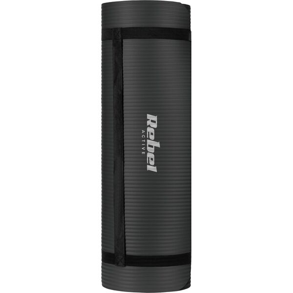 Rebel Mata treningowa RBA-3150 183 cm x 61 cm x 1 cm czarny