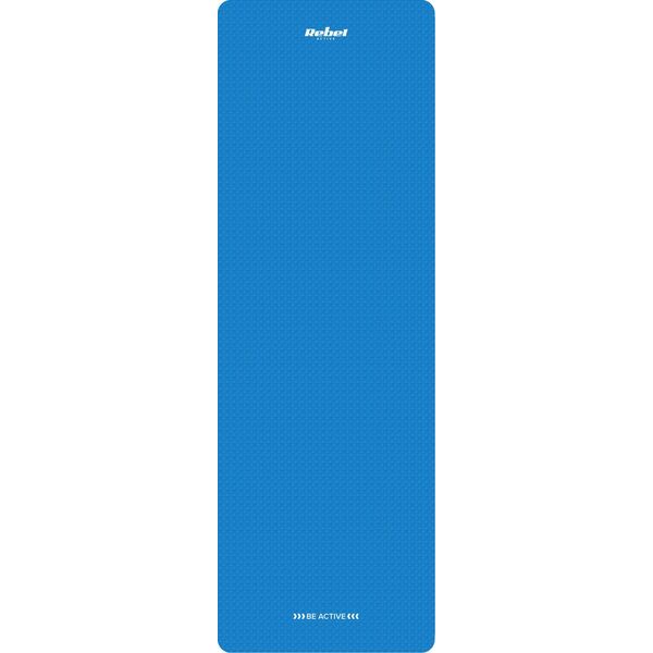 Rebel Mata treningowa RBA-3152 183 cm x 61 cm x 0.6 cm niebieski