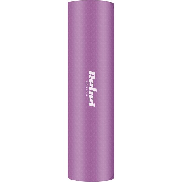 Rebel Mata treningowa RBA-3152 183 cm x 61 cm x 0.6 cm fioletowa