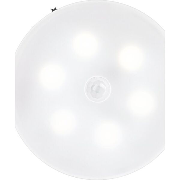 Lampka wtykowa do gniazdka Rebel Lampa nocna Led akumulatorowa z magnesem i sensorem ruchu.