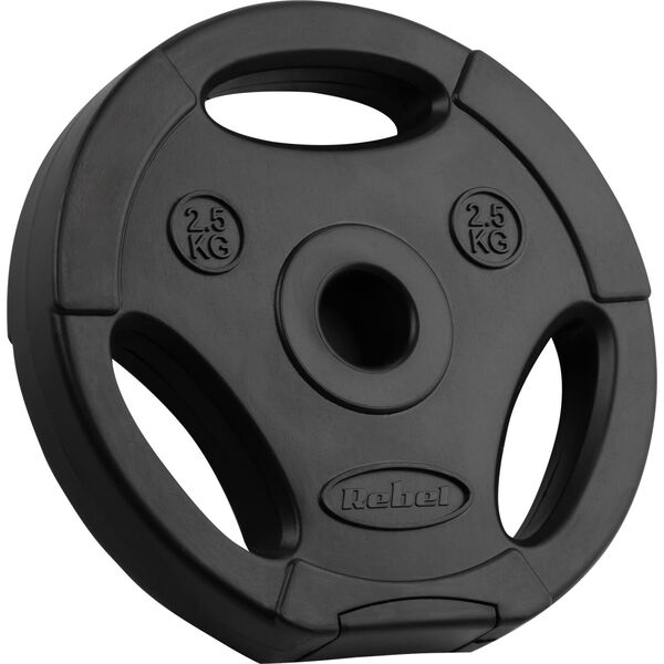 Rebel Zestaw obciążeń bitumicznych 4x2.5kg, otwór 31mm, talerz z uchwytami, REBEL ACTIVE