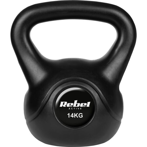 Kettlebell Rebel RBA-2317 bitumiczny 14 kg