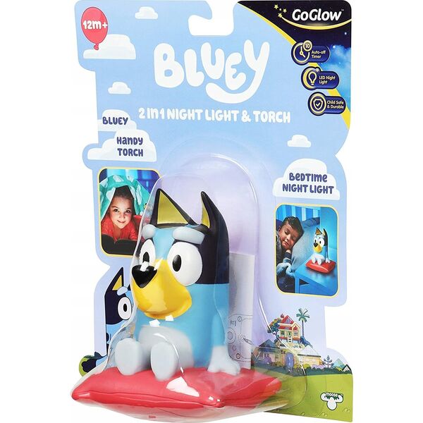 Bluey Bluey - GoGlow Buddy Night Light and Torch - (10039) /Baby and Toddler Toys
