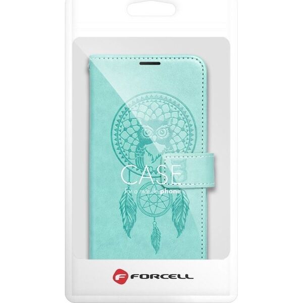 ForCell Kabura Forcell MEZZO Book do SAMSUNG A13 4G łapacz snów zielony