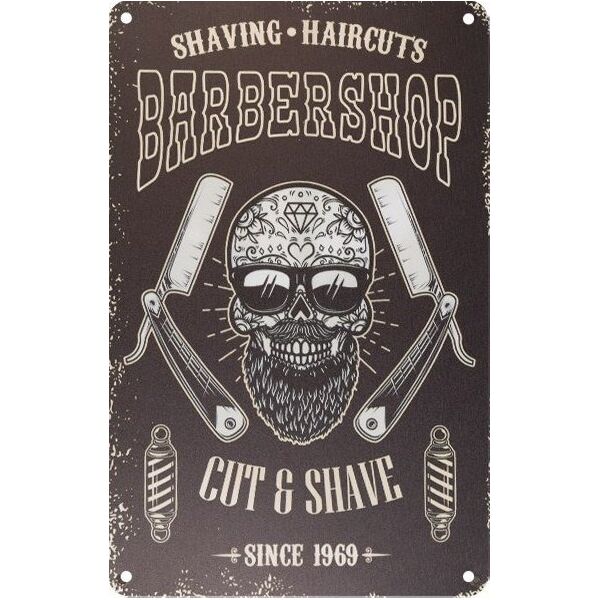 Activeshop Tablica ozdobna barber B071