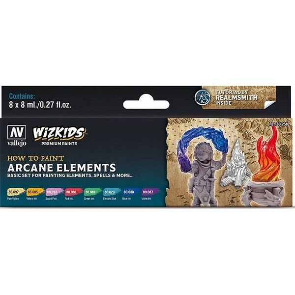 Vallejo Vallejo: Wizkids - Arcane Elements 8x8 ml