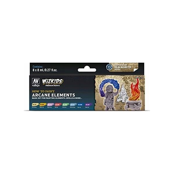 Vallejo Vallejo: Wizkids - Arcane Elements 8x8 ml