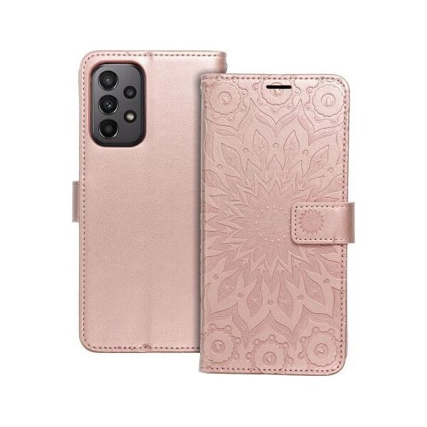 OEM Kabura MEZZO Book do SAMSUNG A23 5G mandala złoty róż