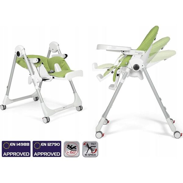 Peg Perego PEG PEREGO highchair PRIMA PAPPA FOLLOW ME, abiance ice, IH01000002BL73