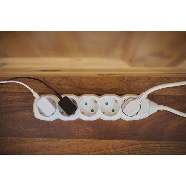 Power Strip SCHUKO - 5 sockets, 5.0m, 1,5mm2