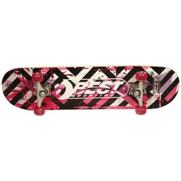 Deskorolka Best Sporting Deskorolka Drewniana Street Pink