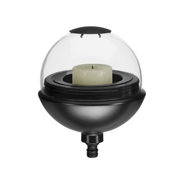 Gardena GARDENA ClickUp! Lantern, lamp (black/transparent, for ClickUp! handle)