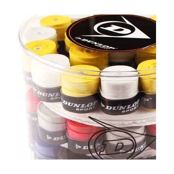 Dunlop Tennis racket overgrip DUNLOP GECKO-TAC  multicolour 60pcs