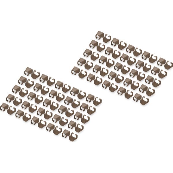 DIGITUS Color clips for Patch cable, Brown | Digitus