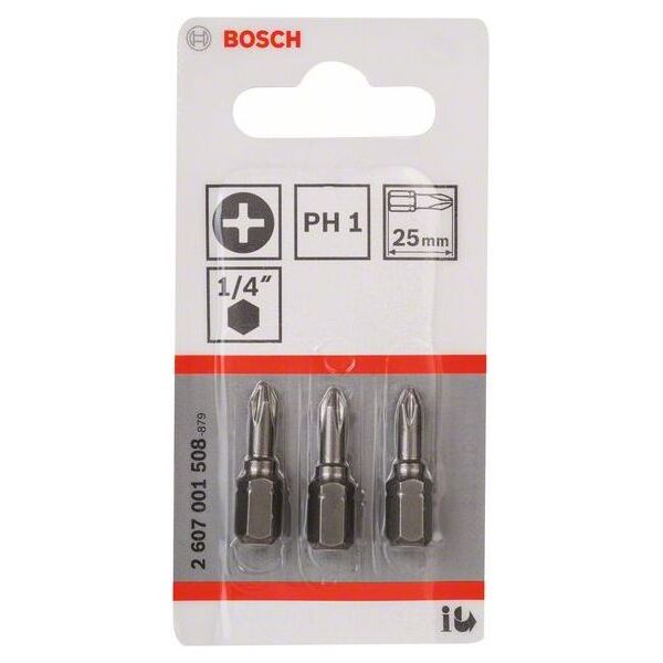 Bosch Końcówki wkręcające BIT PH1 (2607001508)
