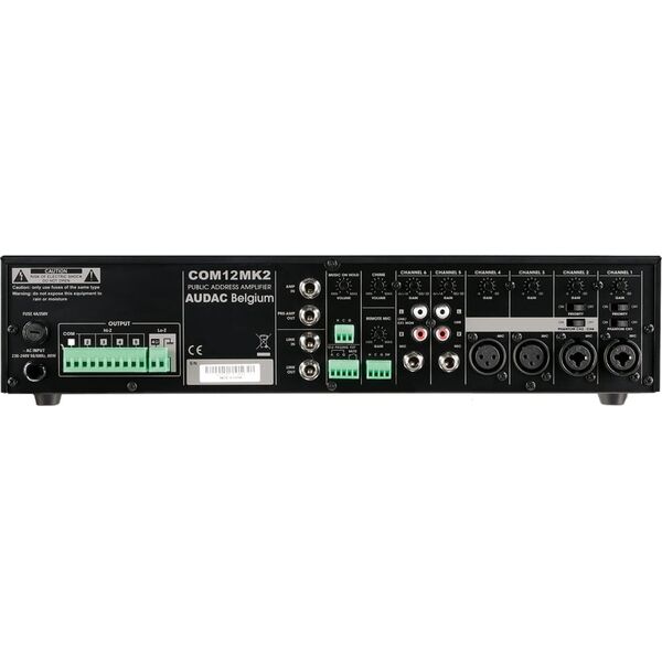 Audac AUDAC COM12MK2 Public address amplifier 120W 100V Mk2 version