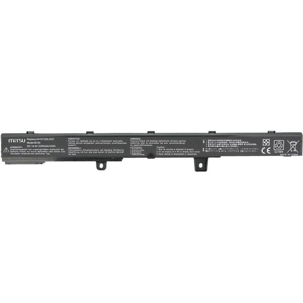 Bateria Mitsu do Asus X451, X551, 2200 mAh, 14.4 V (BC/AS-X451)