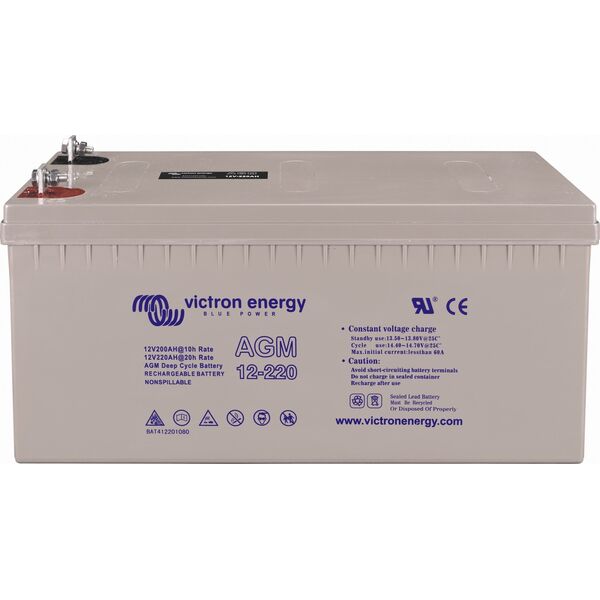 Victron Energy Victron Energy 12V/220Ah AGM Deep Cycle Batt.