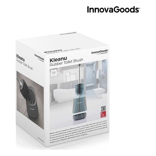 InnovaGoods Szczotka do WC stojąca szary  (V0103258)