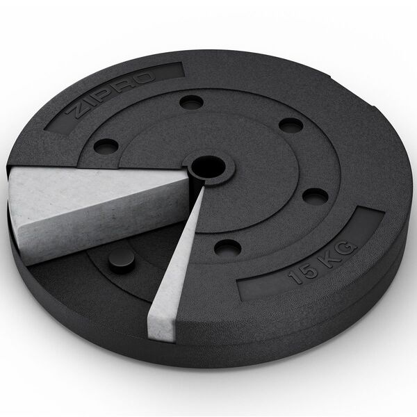 Zipro Obciążenie bitumiczne 15 kg 31 mm powlekane