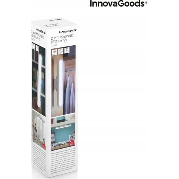 Lampka biurkowa InnovaGoods InnovaGoods Magnetyczna lampa LED z akumulatorem 2