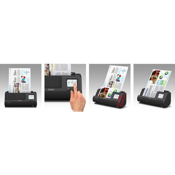 Skaner Epson Skaner ES-C380W A4/ADF20/30ppm/USB/WLAN/PCfree