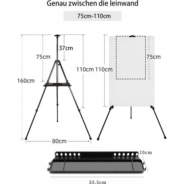 Walimex walimex pro Studio Easel Aluminum XXL 205cm