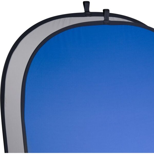 Walimex walimex 2in1 Foldable Background grey/blue, 180x210cm