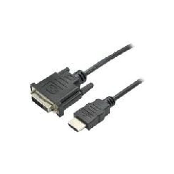 Kabel Value HDMI - DVI-D 0.15m czarny (12.99.3115)