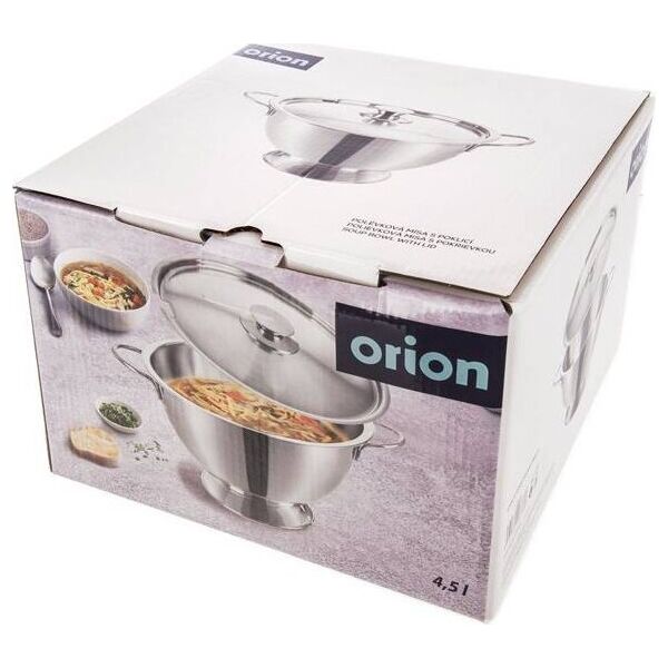 Orion Waza na zupę stalowa 4,5 l