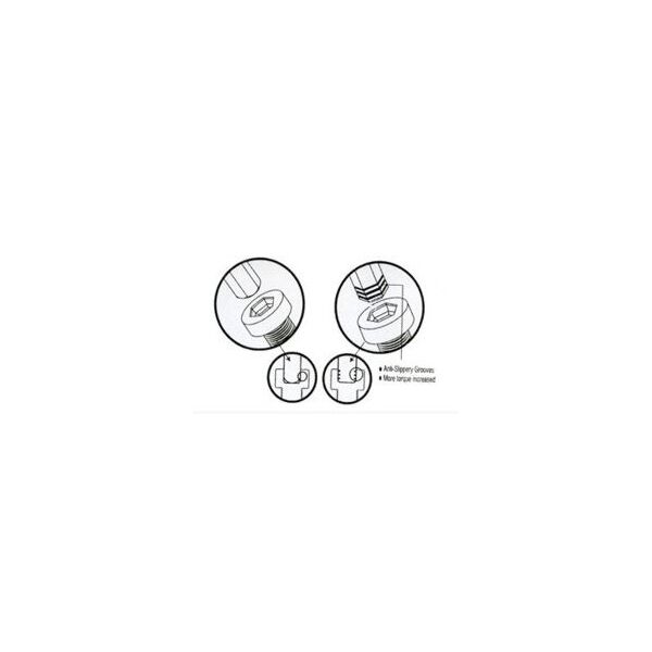 Jonnesway Zestaw kluczy imbusowych hex typ L 1,5-10mm 9szt. (H03SA109S)