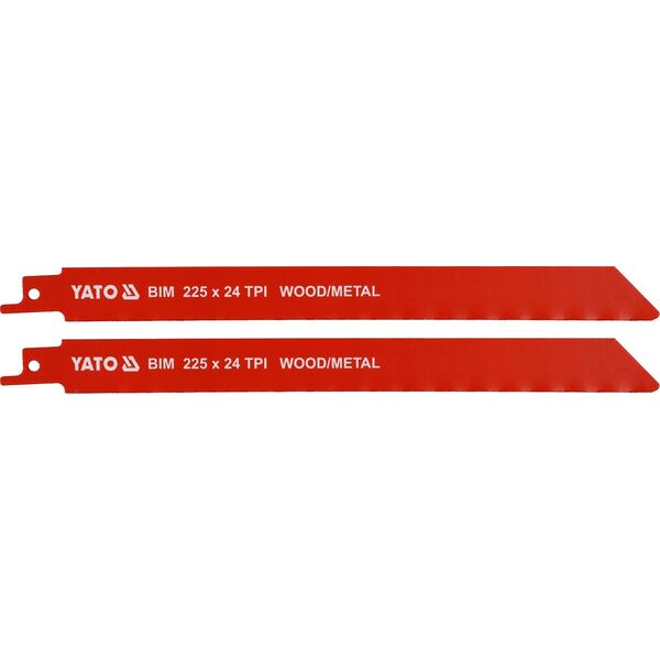 Yato brzeszczoty BIM 225mm 24TPI 2 sztuki (YT-33934)