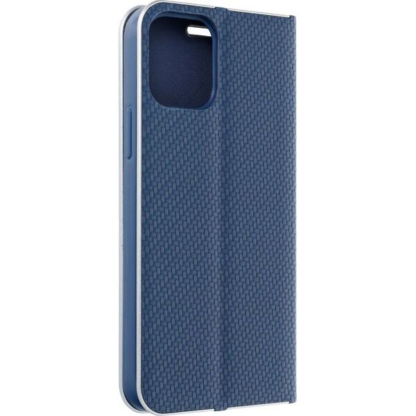 Partner Tele.com Kabura Luna Carbon do iPhone 12 / 12 PRO niebieski