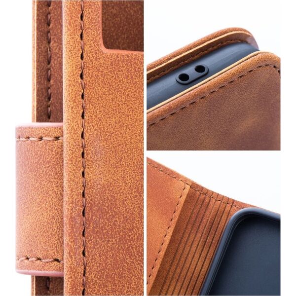 OEM Kabura TENDER Book do SAMSUNG Galaxy S23 brązowy