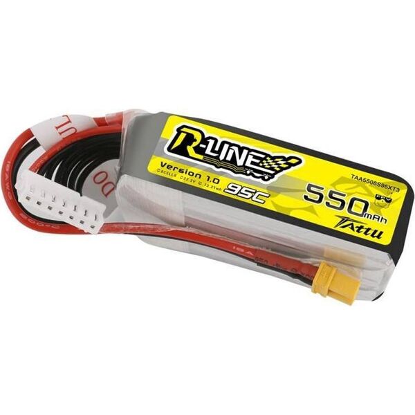 Tattu Akumulator Tattu R-Line 550mAh 22.2V 95C 6S1P XT30