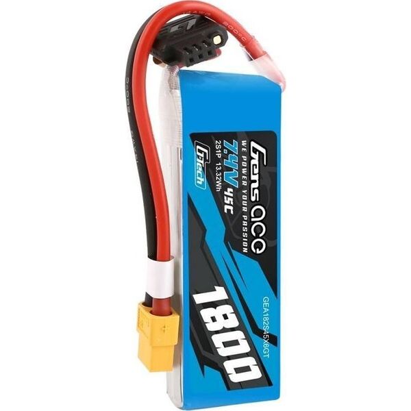 Gens Ace Akumulator GensAce G-Tech LiPo 1800mAh 7.4V 45C 2S1P XT60