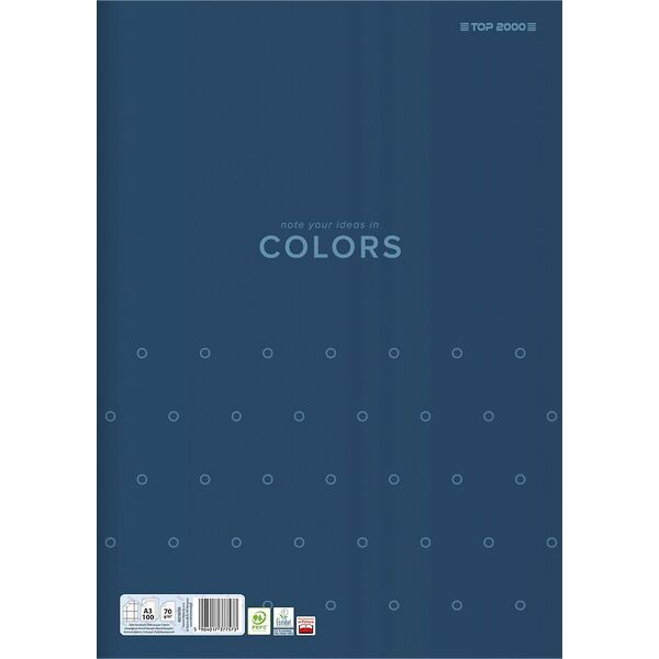 Top 2000 Papier kancelaryjny Top 2000 Colors A3/100k kratka