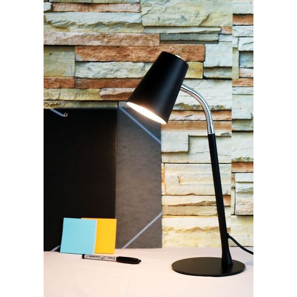 Lampka biurkowa Unilux Lampka na biurko Unilux Flexio 2.0 Led czarna