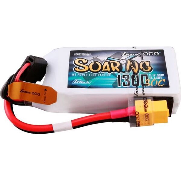 Gens Ace Akumulator Gens ace G-Tech Soaring 1300mAh 11.1V 30C 3S1P Lipo Battery