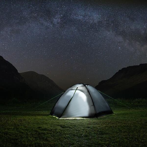 Namiot turystyczny Nils Extreme Namiot kempingowy turystyczny explorer Nils camp NC6004 3 osobowy szary 270x150x110cm