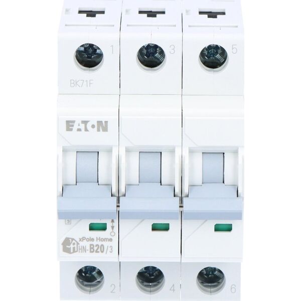 Eaton Wyłącznik nadprądowy 6kA HN-B20/3
