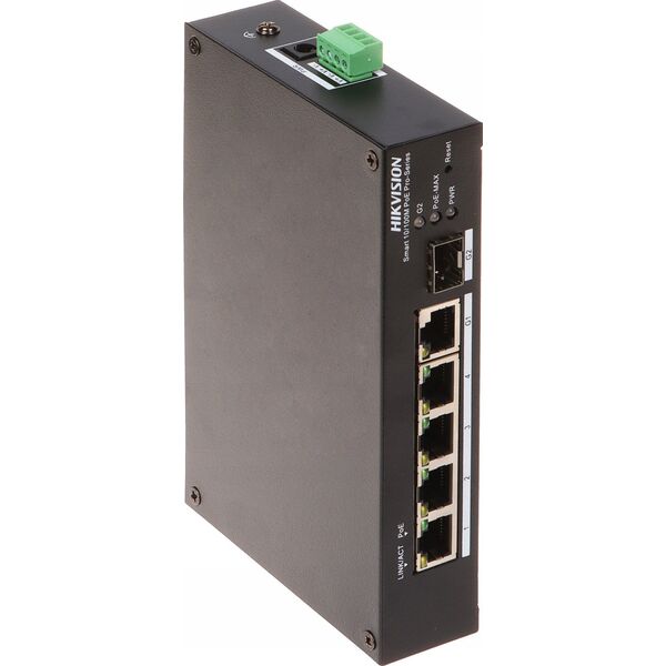Switch Hikvision SWITCH POE DS-3T1306P-SI/HS 4-PORTOWY SFP Hikvision