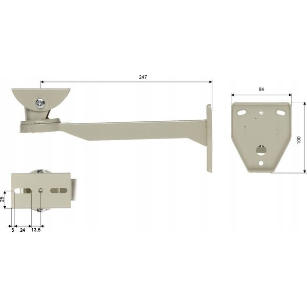 Triton UCHWYT OBUDOWY BR-260H